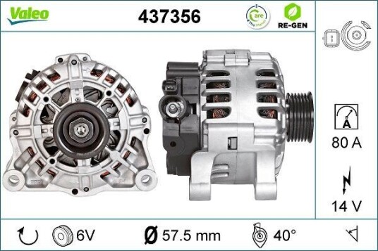 Dynamo VALEO 437356 Dynamo VALEO 437356