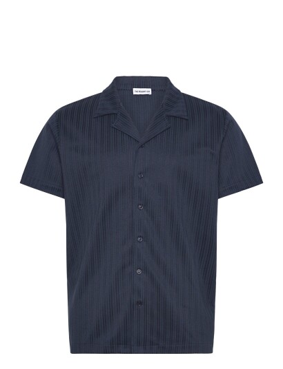The Resort Co. Jacquard Resort Shirt Navy Navy M