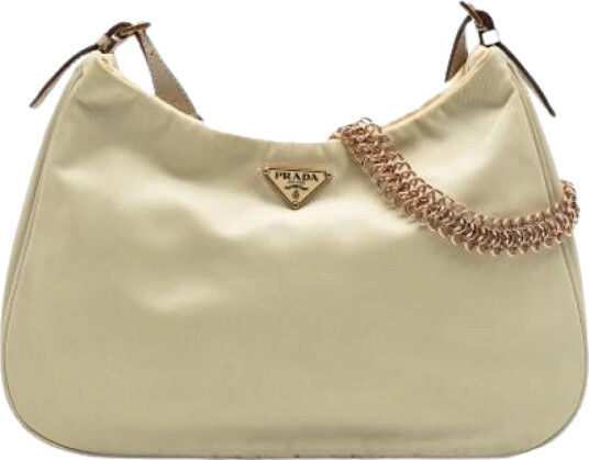 Prada Vintage Dame Beige