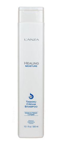 Lanza Healing Moisture Tamanu Cream Sjampo 300 ml - Fuktighetsgivende & Reparerende for Alle Hårtyper