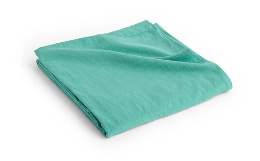 Hay Linen Sengeteppe 240 x 260 Smaragdgrønn
