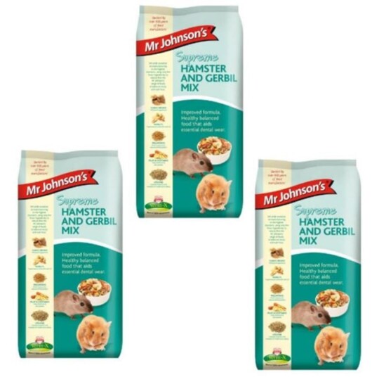 Mr.Johnson 3 X Supreme Hamster And Gerbil Mix 900Gr (815-130) Mr.Johnson 3 X Supreme Hamster And Gerbil Mix 900Gr (815-130)