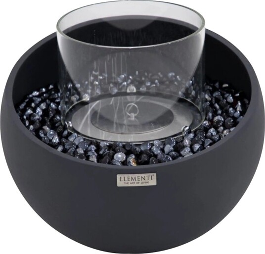 Elementi Firenze Bowl S - Biopeis - Skifer Svart