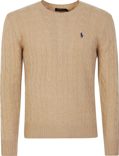Ralph Lauren Herre Strikkevarer Brun L,