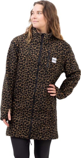 Eivy Women's Versa Sherpa Coat Leopard XS