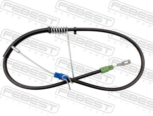 FEBEST 2199 TT9LH Tautrekk håndbremse
