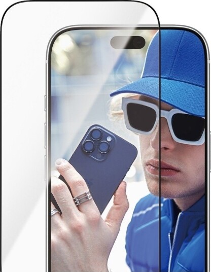 PanzerGlass iPhone 18 Pro / 17 Pro skjermbeskytter Ultra-Wide Fit med applikator Svart