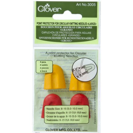 Clover Maskestopper Pindebeskytter til Rundpinner 5 10mm 4 stk