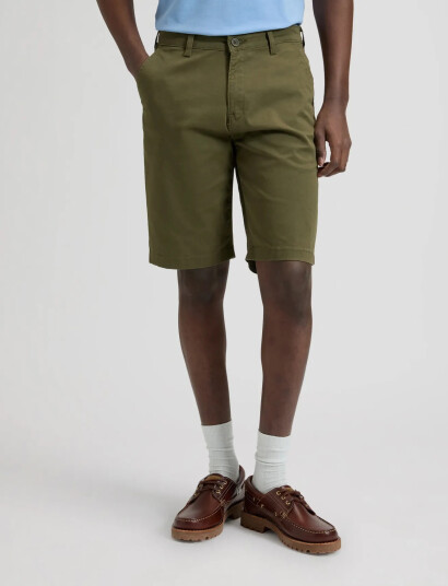 Lee Jeans Regular Chino Short Khaki green 32 x 00 Lee Jeans Regular Chino Short Khaki green 32 x 00