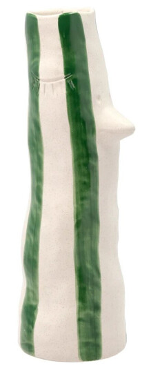 Villa Collection Styles vase med nebb og øyevipper 34 cm Green Villa Collection Styles vase med nebb og øyevipper 34 cm Green
