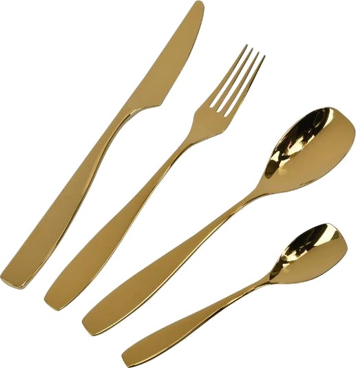 Modern House Golden Rose bestikksett 24 deler Modern House Golden Rose bestikksett 24 deler
