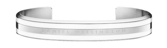 Daniel Wellington DW Emalie Bracelet Satin White M Sølv Daniel Wellington DW Emalie Bracelet Satin White M Sølv