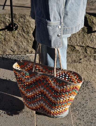 Ceannis Basket Picnic Crochet Multi/patterned ONE SIZE Ceannis Basket Picnic Crochet Multi/patterned ONE SIZE
