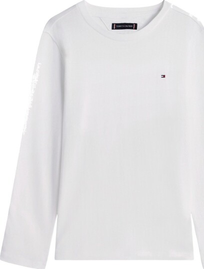 Tommy Hilfiger Boys Basic CN Bluse Bright White 3 år Tommy Hilfiger Boys Basic CN Bluse Bright White 3 år