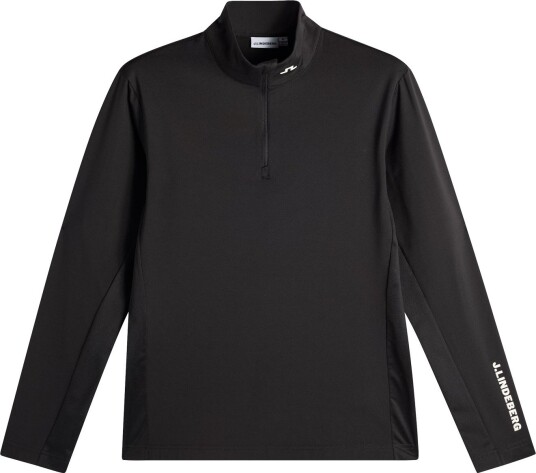 J.Lindeberg Tour Tech Mid Layer Svart Golfgenser herre Black Large