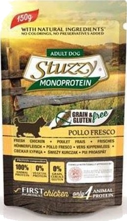 Stuzzy Monoprotein Adult Kylling Våtfôr 150 G