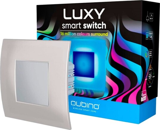 Qubino Luxy Smart Stikkontakt - 16 Millioner Farger (Z-Wave Plus) Qubino Luxy Smart Stikkontakt - 16 Millioner Farger (Z-Wave Plus)
