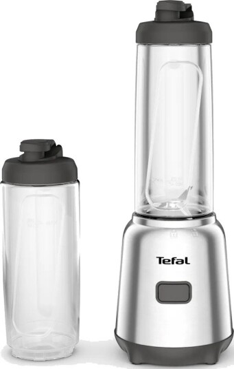 Tefal Mix&Move BL15FD Blender - 600 ml, 300W - Sølv/Grå