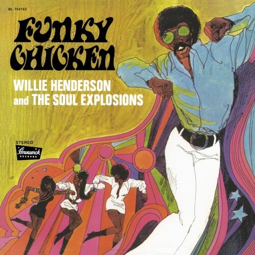 Willie Henderson Funky Chicken LP/Vinyl