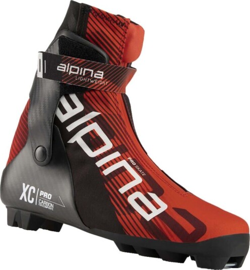 Alpina Unisex Pro Skate 46, Red/Black