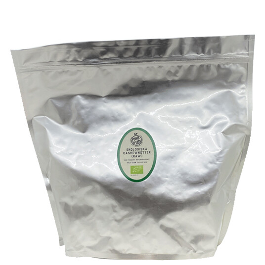 Økologiske cashewnøtter, 2 kg