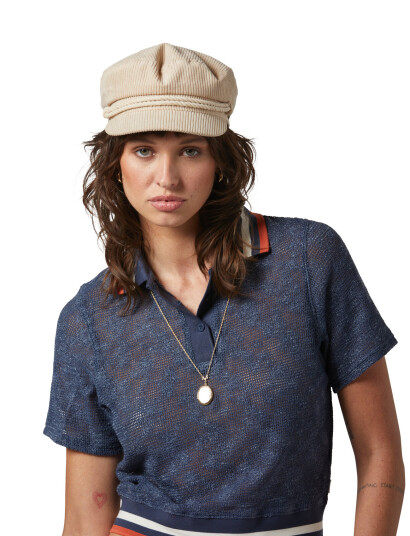 Brixton Fiddler Cap   Cream   L