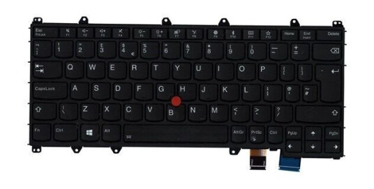 Lenovo Sunrex ST084 - Brbart tastatur - til utskifting - Engelsk - Storbritannia - Svart