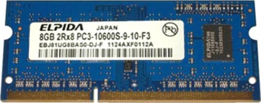 Elpida 8GB DDR3 1333MHz CL9 SODIMM EBJ81UG8BAS0 DJ F