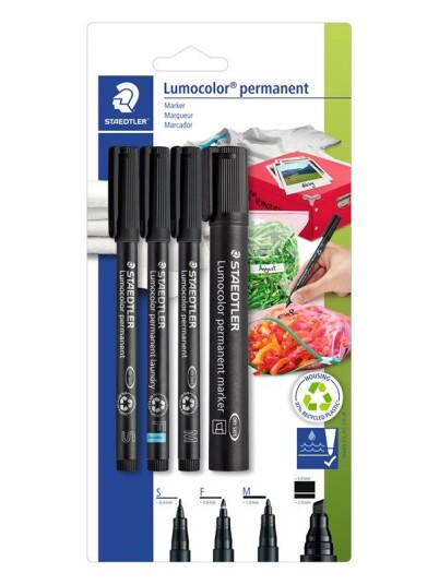 Staedtler Marker Set Lumocolor 4pcs variant Staedtler Marker Set Lumocolor 4pcs variant