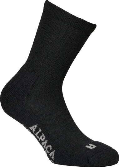 Alpacasocks&Co Merino Hiking Cozy 1-Pack - Black - 39-42