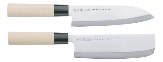 Satake Houcho knivsett santoku & nakiri 2 deler