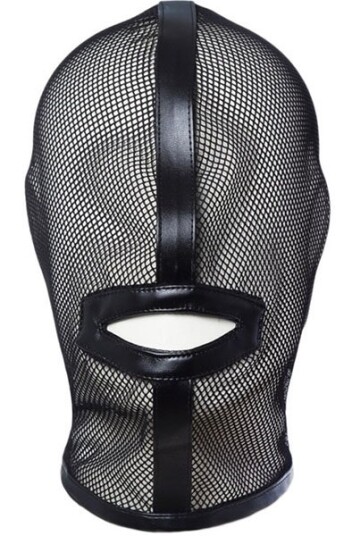 Black Mesh Hood
