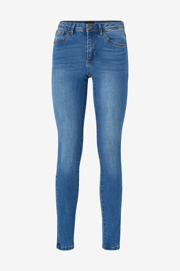 Vero Moda Jeans vmTanya MR S Piping Blå
