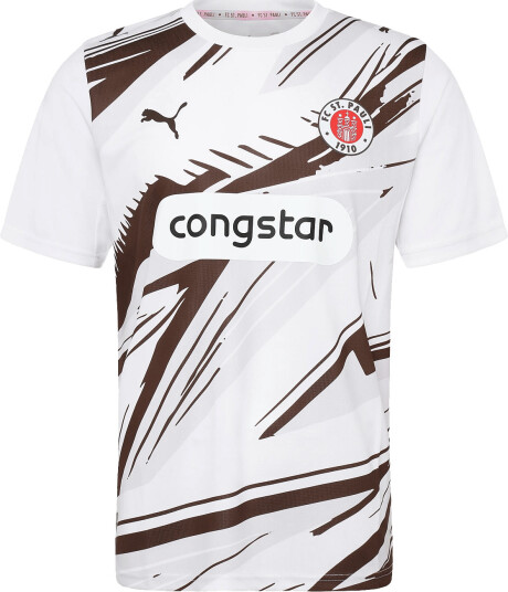 PUMA Fc St. Pauli Away Jersey Replica White XXL
