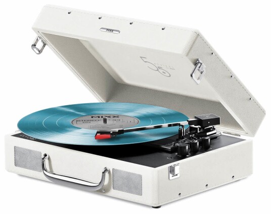 Mixx Revival 55 Bluetooth Platespiller Krem med Innebygde Høyttalere Mixx Revival 55 Bluetooth Platespiller Krem med Innebygde Høyttalere