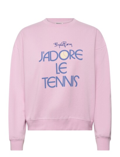 Björn Borg Borg Boyfriend Sweatshirt Pink S Björn Borg Borg Boyfriend Sweatshirt Pink S