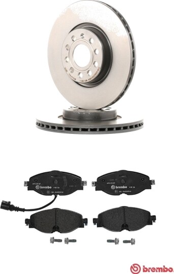 Bremseskiver og -klosser BREMBO BRB3405N0033