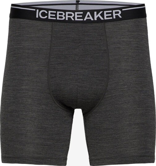 Icebreaker Men Merino 150 Anatomica Long Boxers JET HTHR 011 S