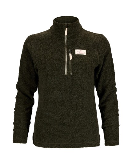 Amundsen Sports Hut Half Zip, Dame Spruce Green L