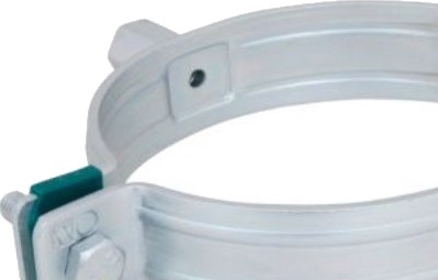 Walraven Hd500 Rørb 125 133Mm   Bup Svær 2 Skrue Rørbøjle Uiso. Og 1/2"" Gevind