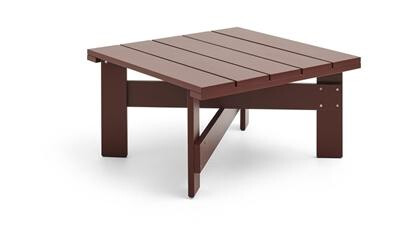 HAY Crate Low Coffee Table Jernrød