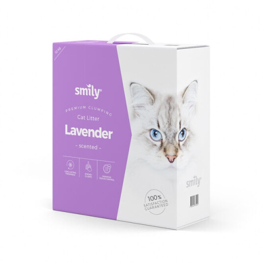 Smily Cat Smily Kattesand Lavendel (10 kg) Smily Cat Smily Kattesand Lavendel (10 kg)