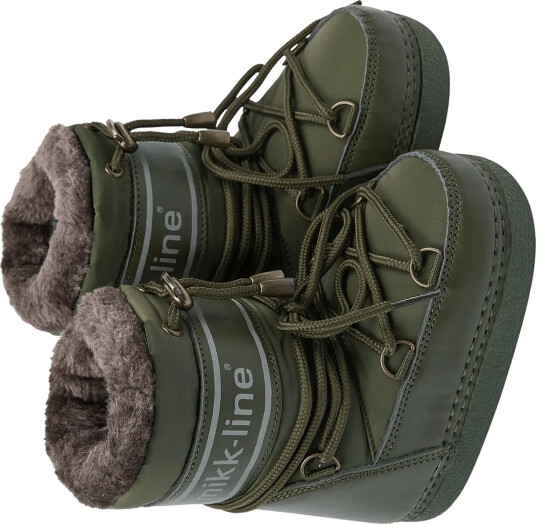 Mikk line Snow Boot Khaki green 23/25