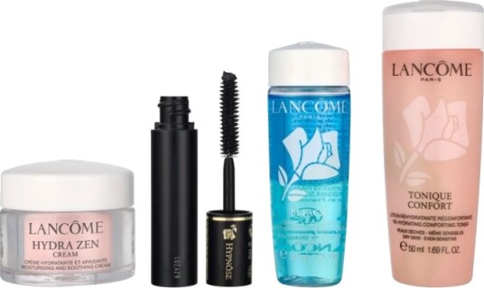 Lancome Hydra Zen Must Haves Set 97 ml Tonique 15ml/Make Up Remover 30ml/Cream SPF15 15ml/Mascara Black 2ml
