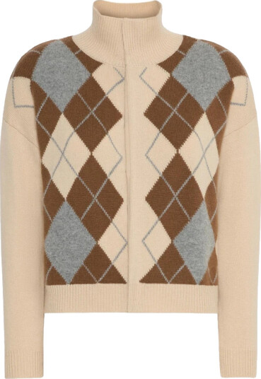 Max Mara Studio Dame Strikkevarer Flerfarget XL,