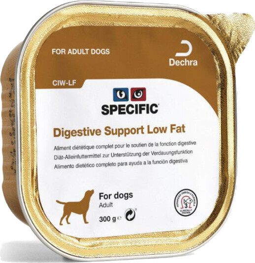 Specific Hundefôr Fordøyelsesstøtte lavt fettinnhold 300 g Specific Hundefôr Fordøyelsesstøtte lavt fettinnhold 300 g