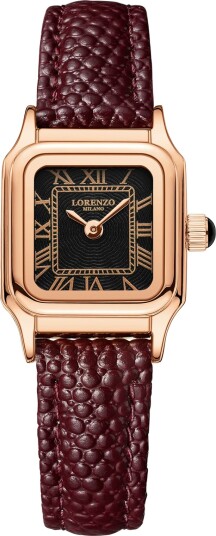 Lorenzo Vanessa Cuoio Oro Rosa Nero