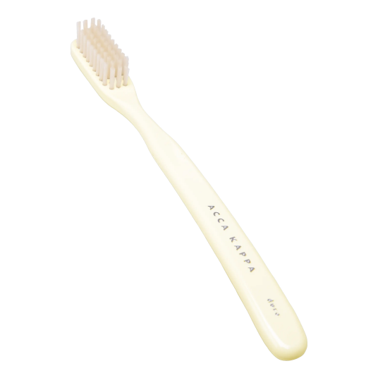 Acca Kappa Tooth Brush Vintage Hard Nylon Bristles White