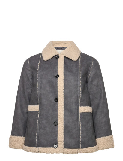 Kaffe Curve Kcshirla Jacket - Grey - 50 Kaffe Curve Kcshirla Jacket - Grey - 50