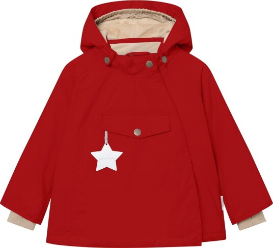 MINI A TURE Matwang Fleece Lined Winter Jacket. Grs   CHILI PEPPER   98